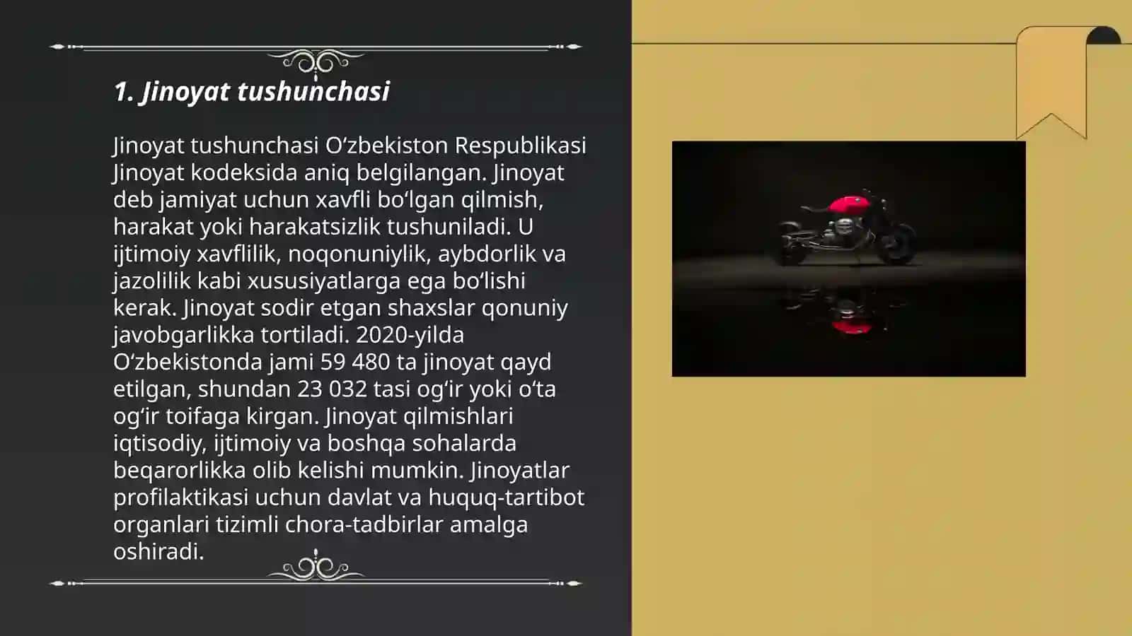 Jinoyat xaqida tushuncha 3