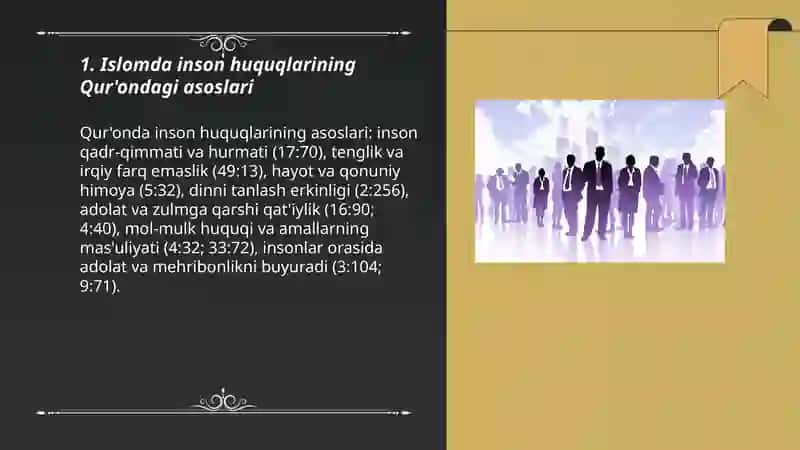 Islomda Inson Huquqlari 3
