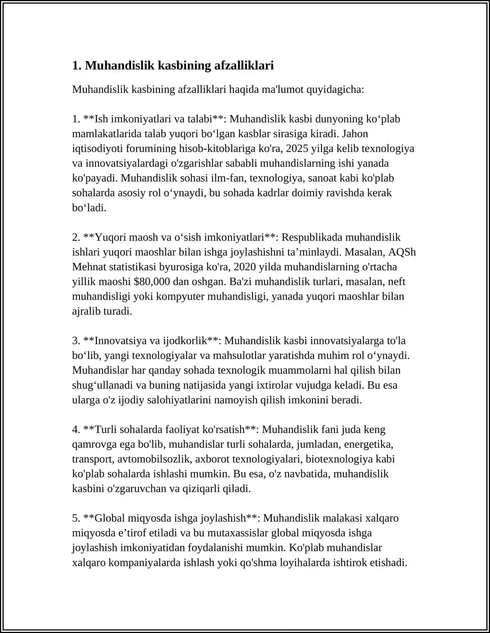 MUHANDISLIK KASBINI TANLASH MOTIVLARI 3