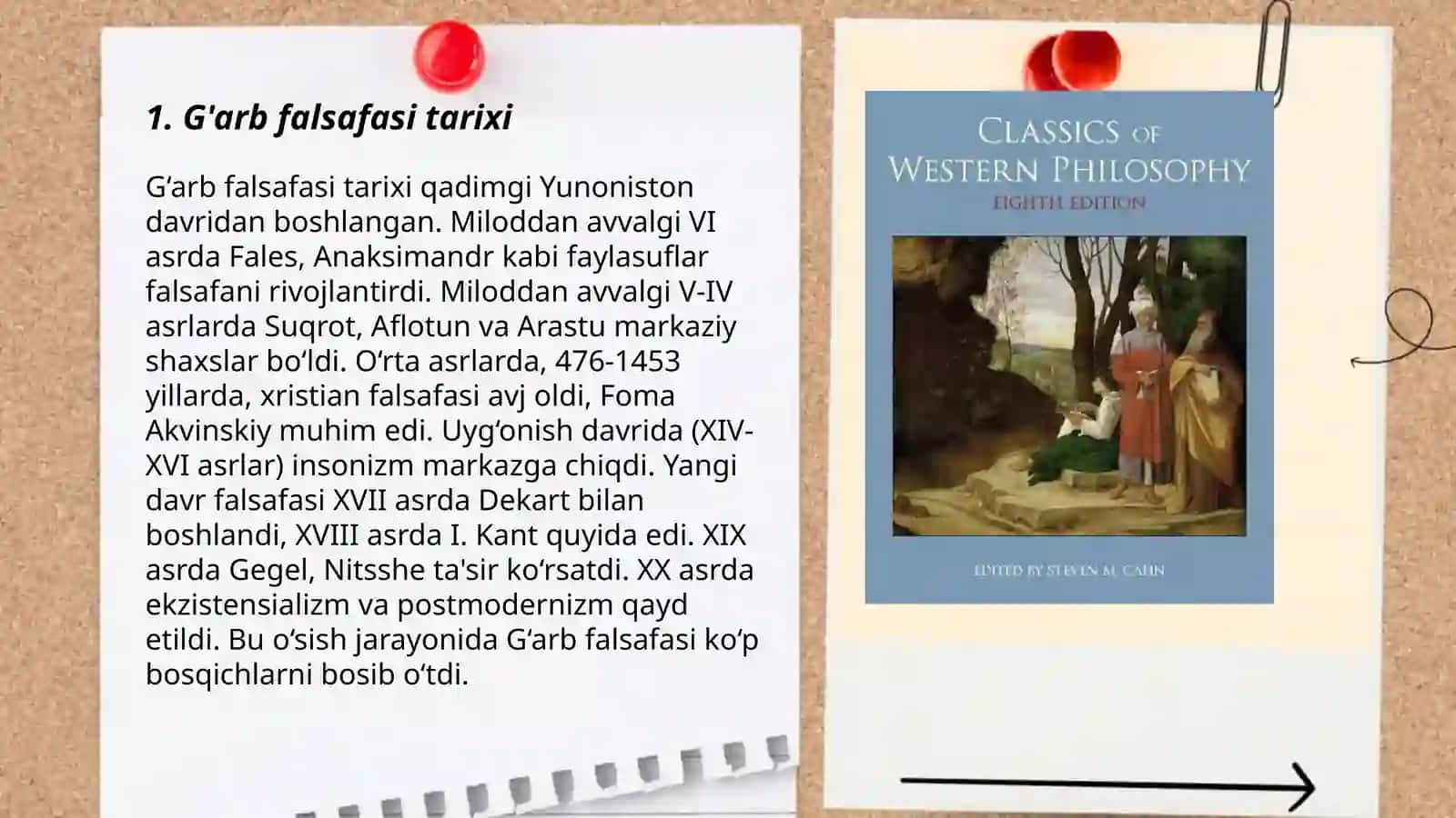 G'arb falsafasi 3