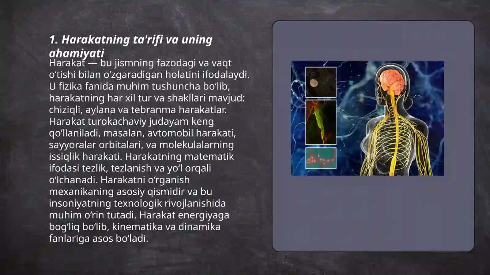 Harakat va energetika 3