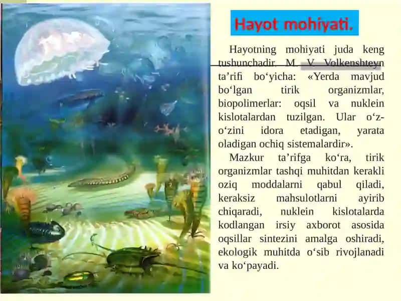 HAYOT MOHIYATI VA TIRIKLIKNING XUSUSIYATLARI 3