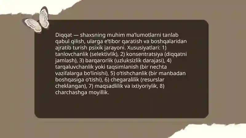Diqqat tushunchasi va xususiyatlari 3