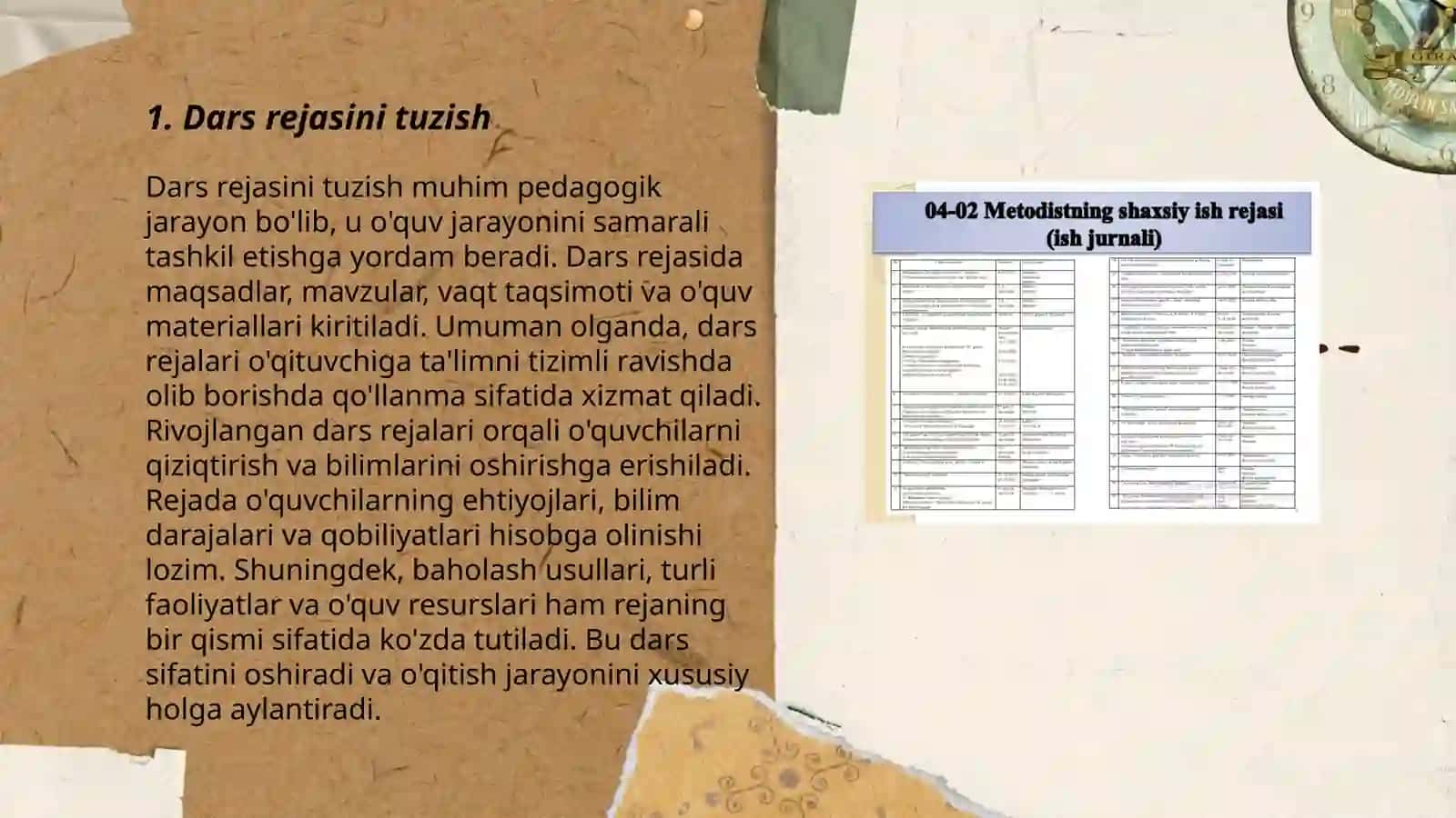 Tarix oʻqitish metodikasida dars tahlili 3