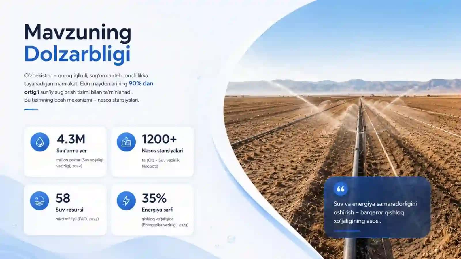 NASOS STANSIYALARNING SUVXOʼJALIGITIZIMIDAGI AHAMIYATI 3
