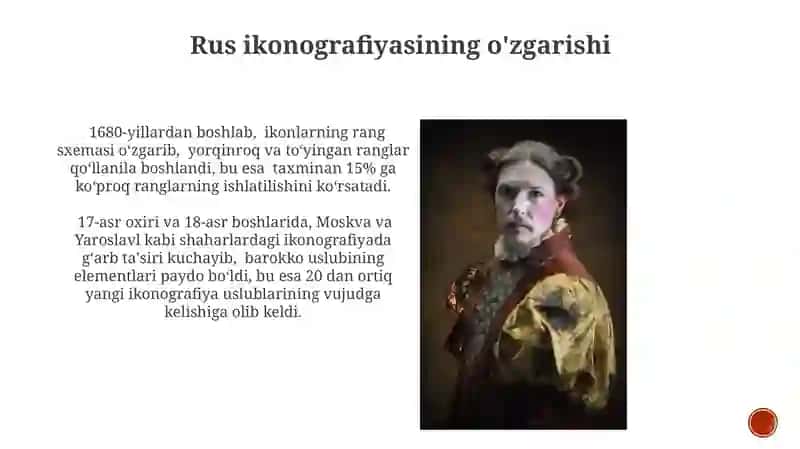 XVII-XVIII asrlar oxiri rus ikonografiyasi 3