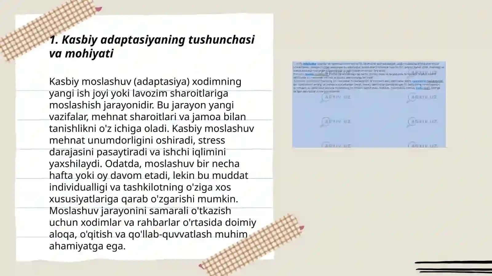 Kasbiy adaptasiya bosqichlarining psixologik xususiyatlari 3