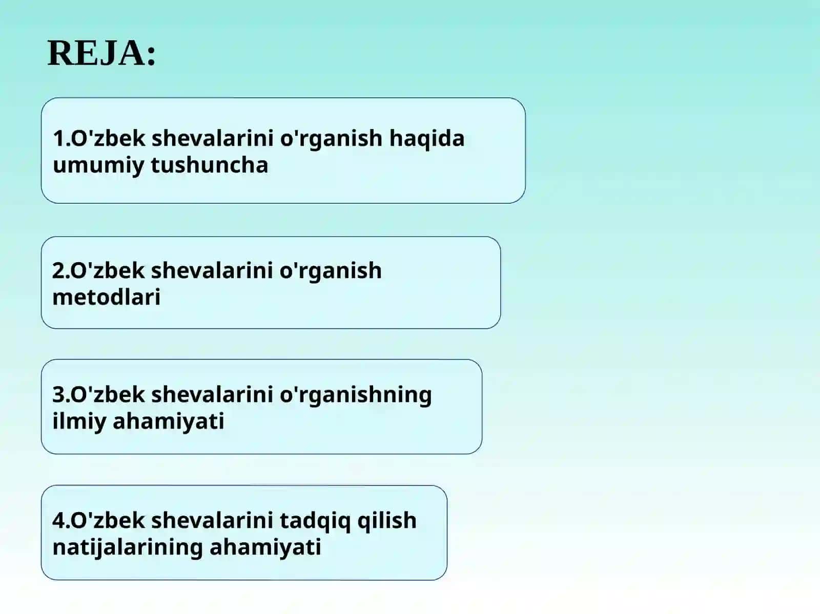 O'zbek shevalarini o'rganishda keng qo'llaniladigan metodlar 3