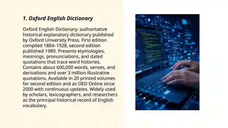 Oxford English Dictionary 3