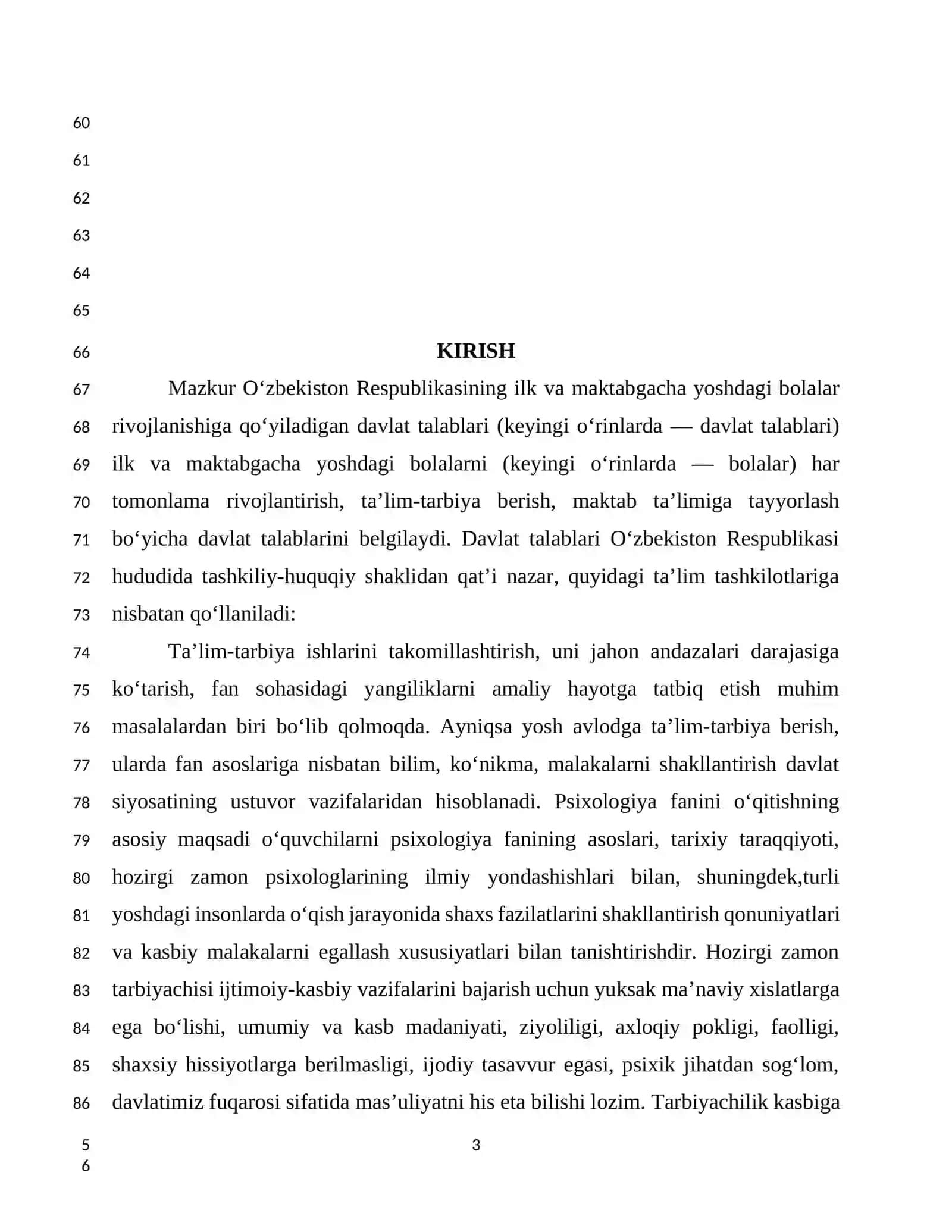 Bog’chada psixologik muhitni ta’minlash 3