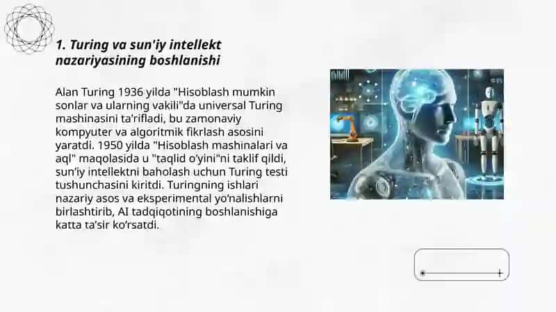 Turing va Sun'iy Intellekt Nazariyasi 3