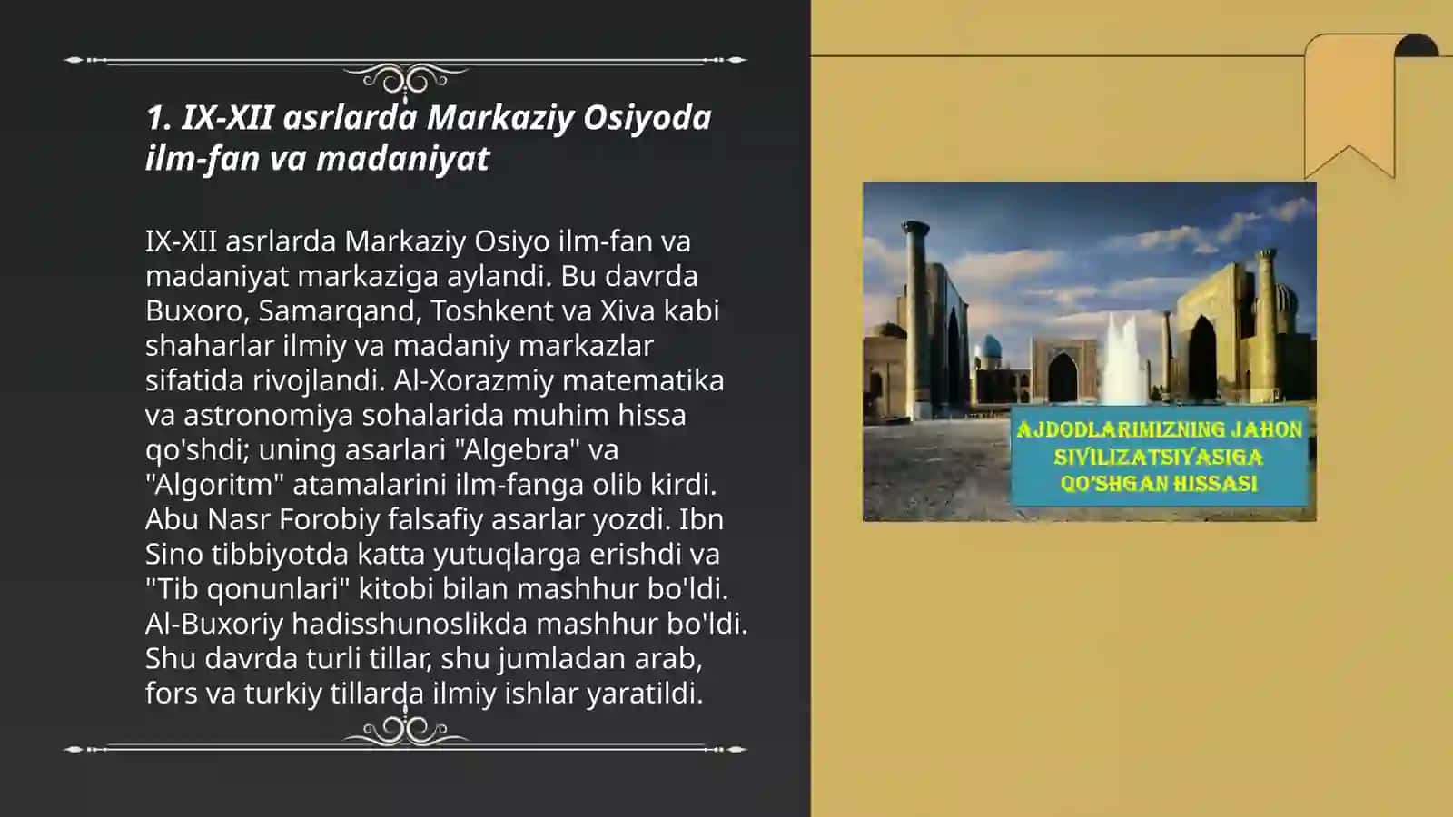 Madaniy Uyg'onish (Renessans) 3