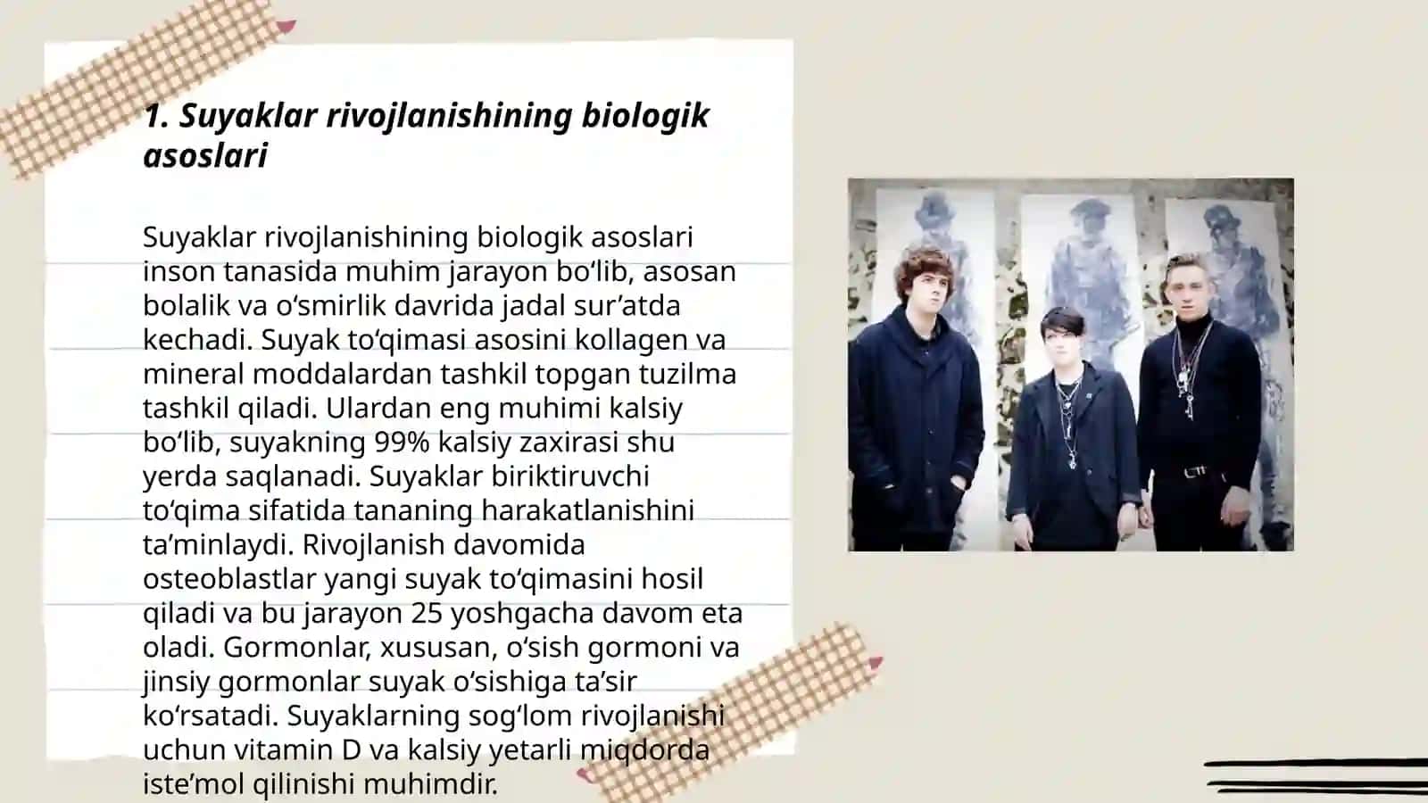 Suyaklar Rivojlanishi 3