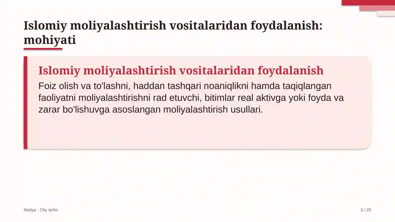Ko'mir konlarida islomiy moliyalashtirish vositalaridan foydalanish 3