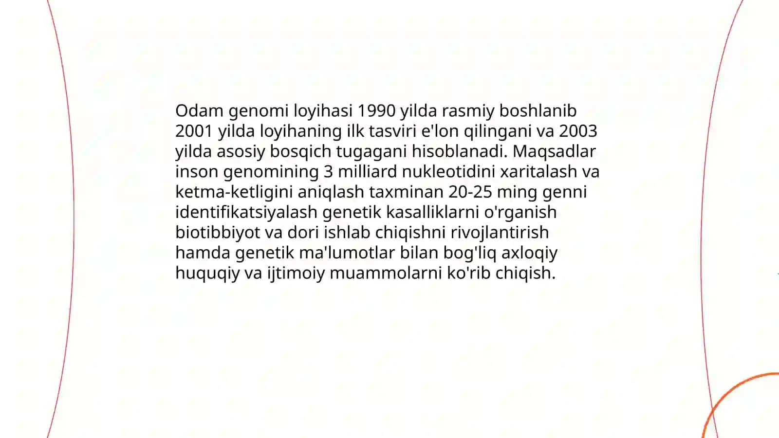 Odamlarning genomit 3