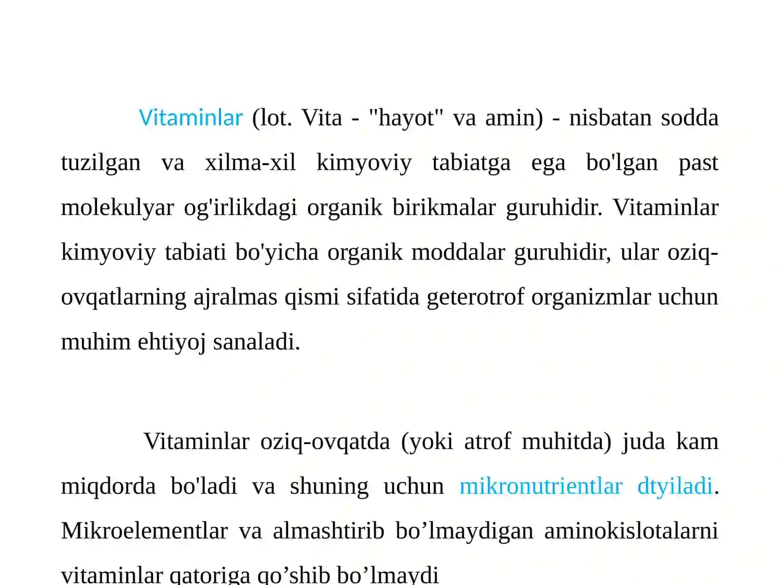 Vitaminlar 3