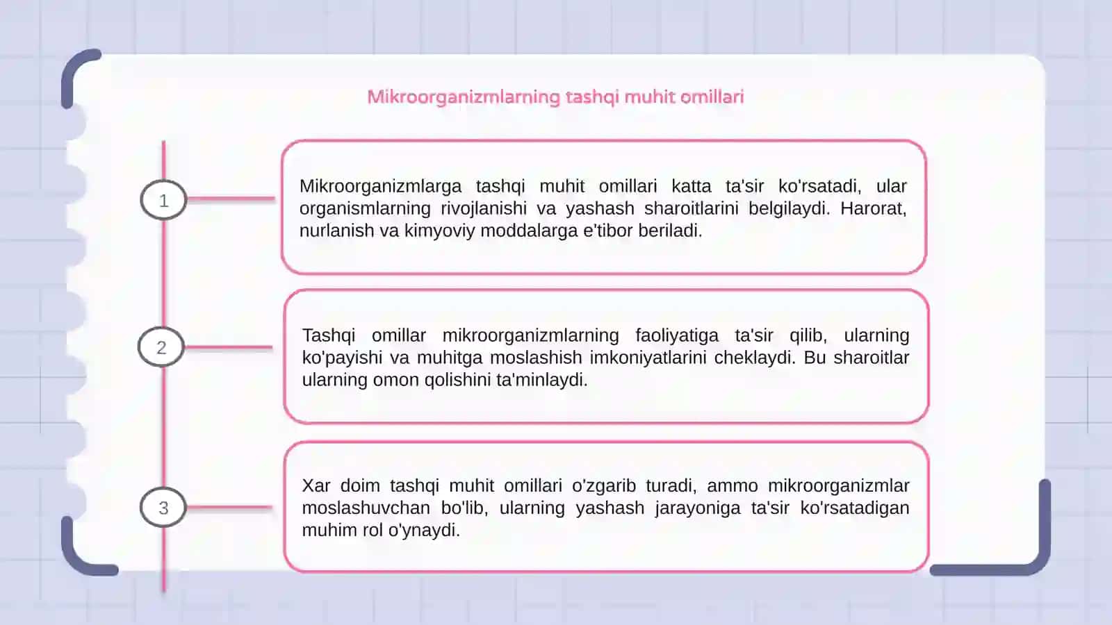 Mikroorganizmlarga tashqi muhit omillarining tasiri 3
