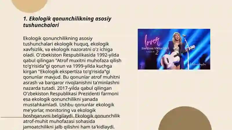Siz ekalogiyaga oid qonunni bilasizmi? 3