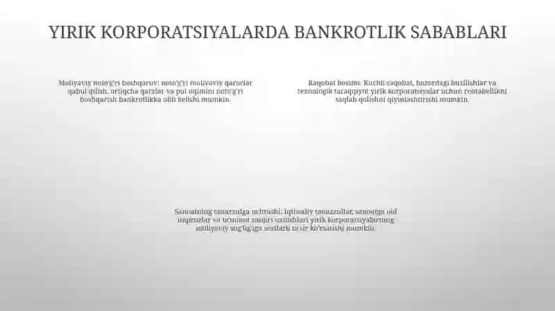 Moliyaviy inqiroz katalizatori 3