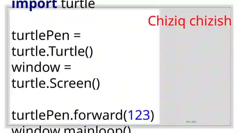 Turtlekutubxonasi 3