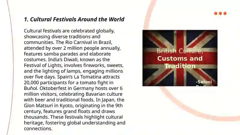 Cultures and traditions 3
