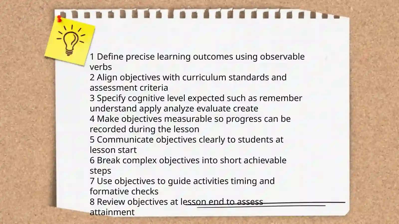 "Teacher's responsibilities during the lesson" 3