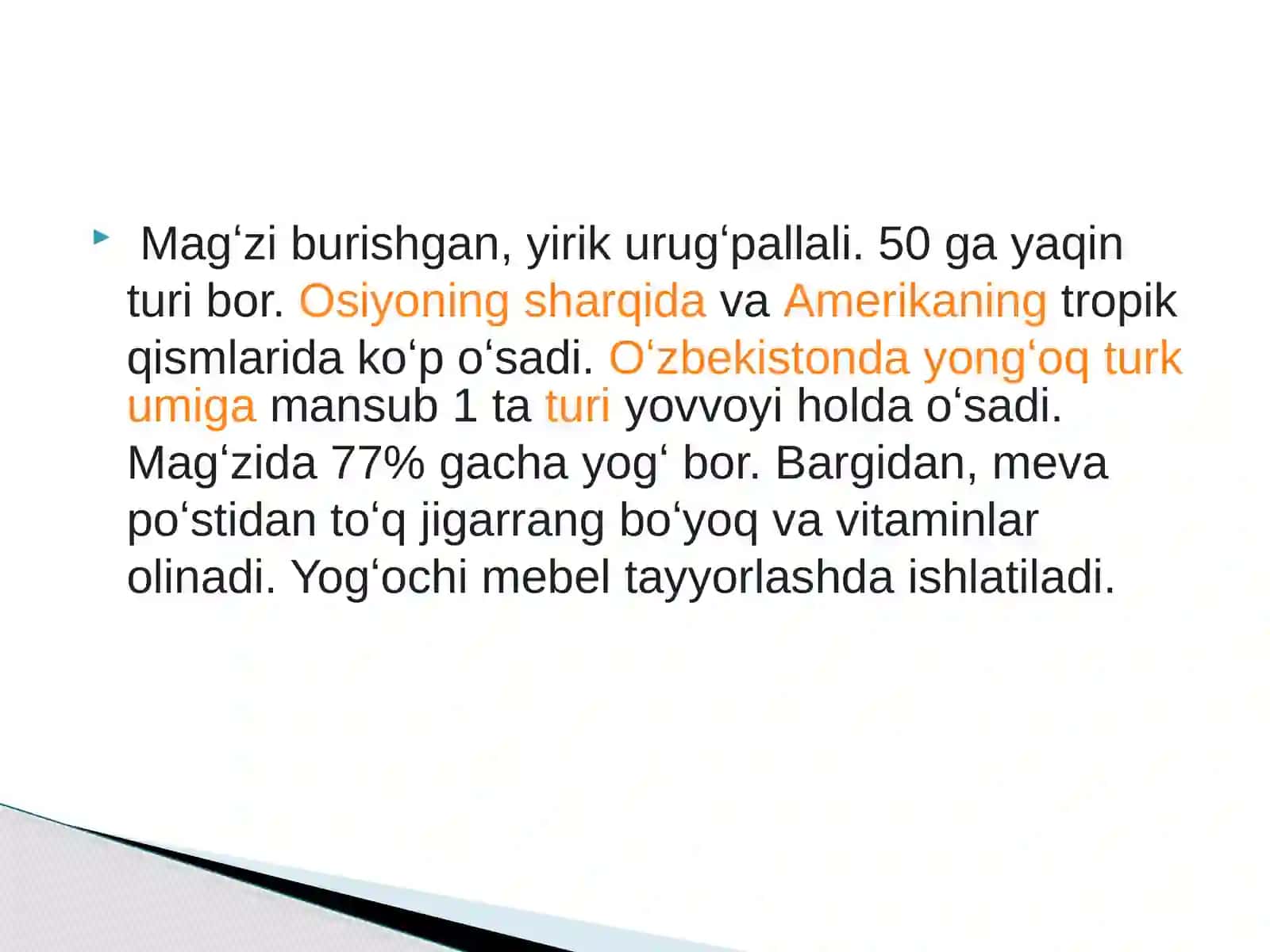 Yongʻoqdoshlar oilasi 3