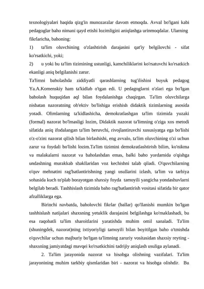 TA'LIM OLGANLIKNI TASHXIS ETISH 3