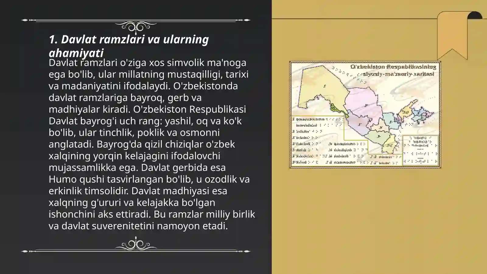 Davlat mathiyasi millat faxri va ğururi 3