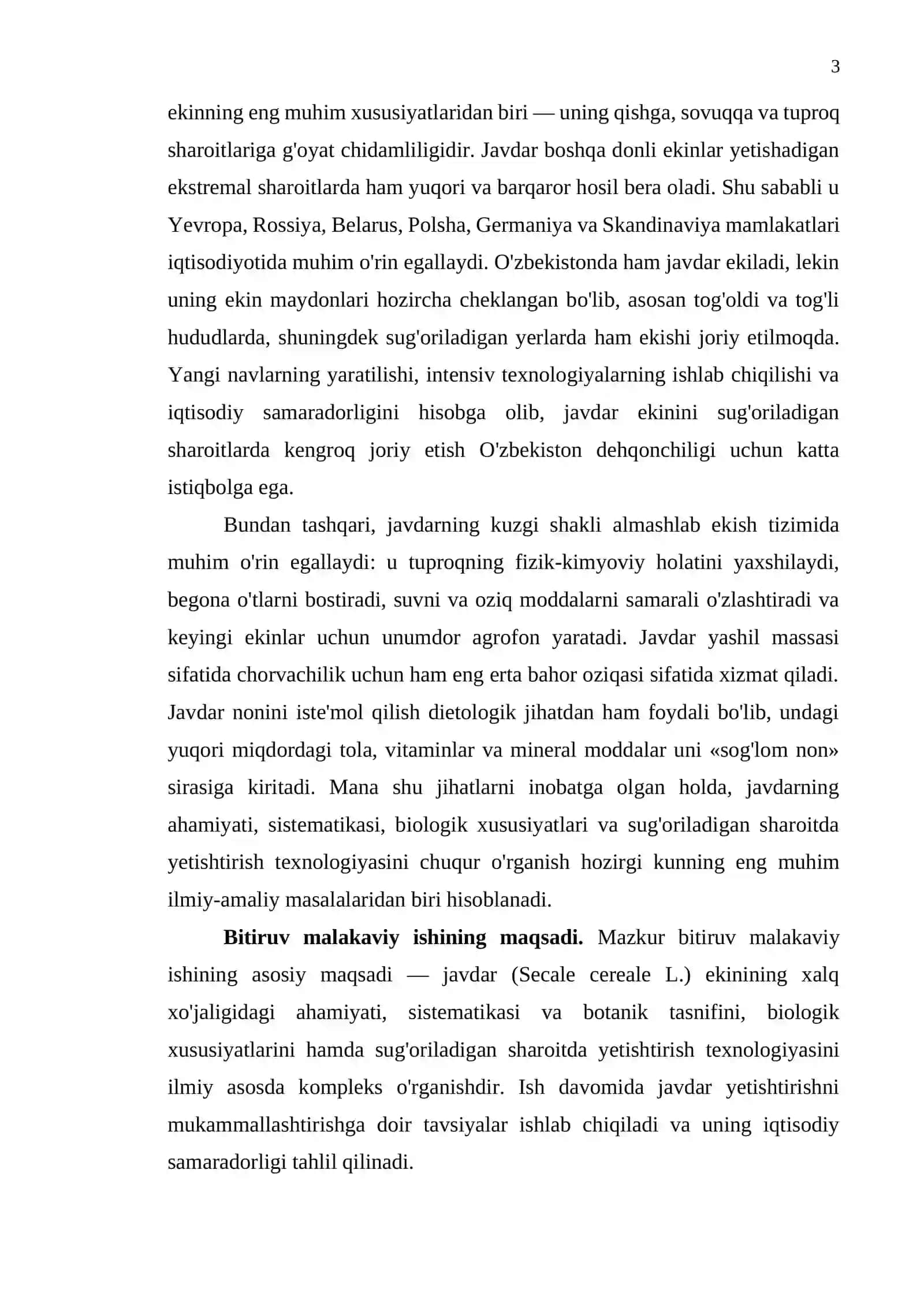 Javdarning Biologik Xususiyatlari 3