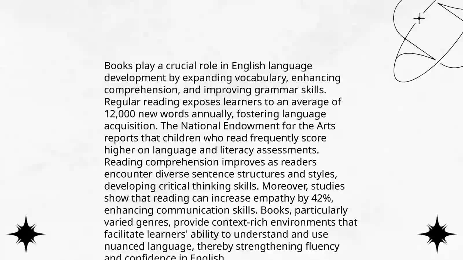 The role of books 3