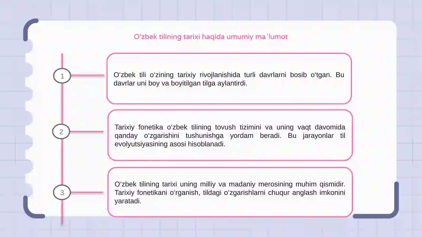 O‘zbek tili tarixiy fonetikasi 3