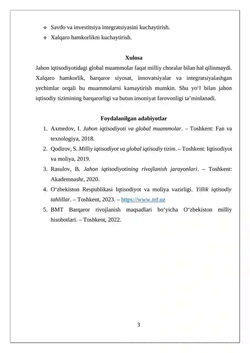 DAVALATNING IQTISODIY SIYOSATI 3