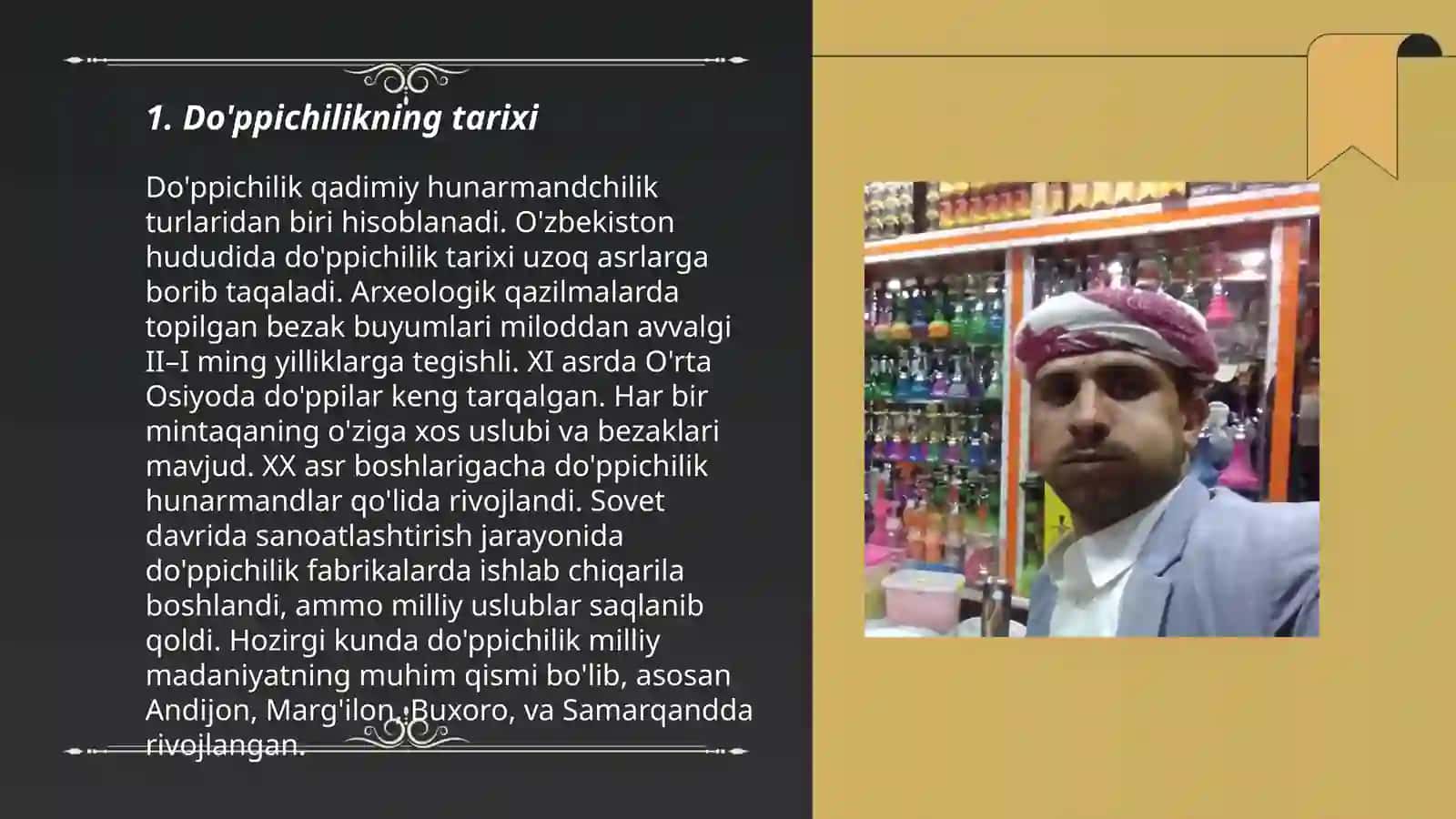 Do'ppichilik san'ati 3