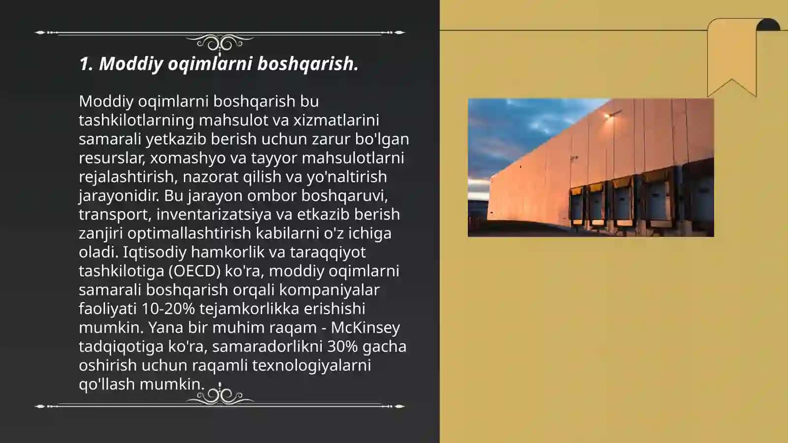 Logistikada moddiy oqimlar 3