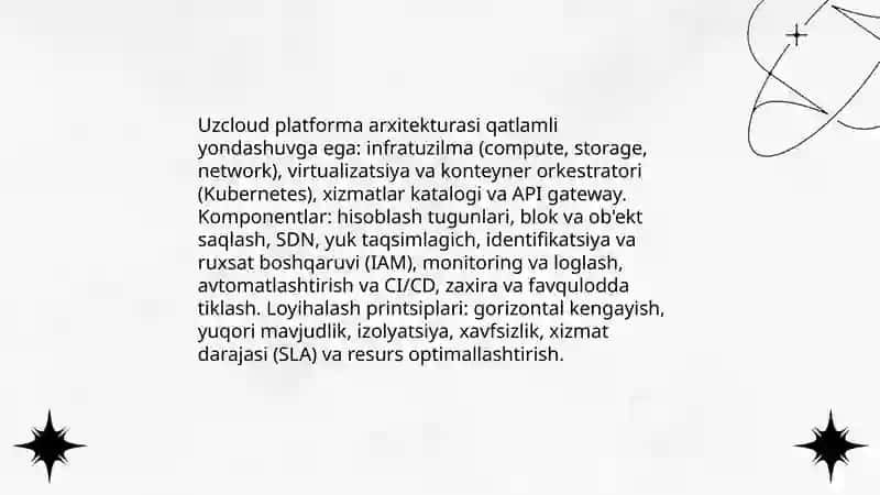 Uzcloud platforma 3