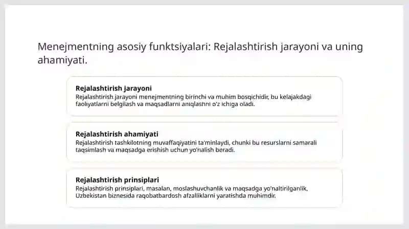 Menejment asosiy funktsiyalari 3