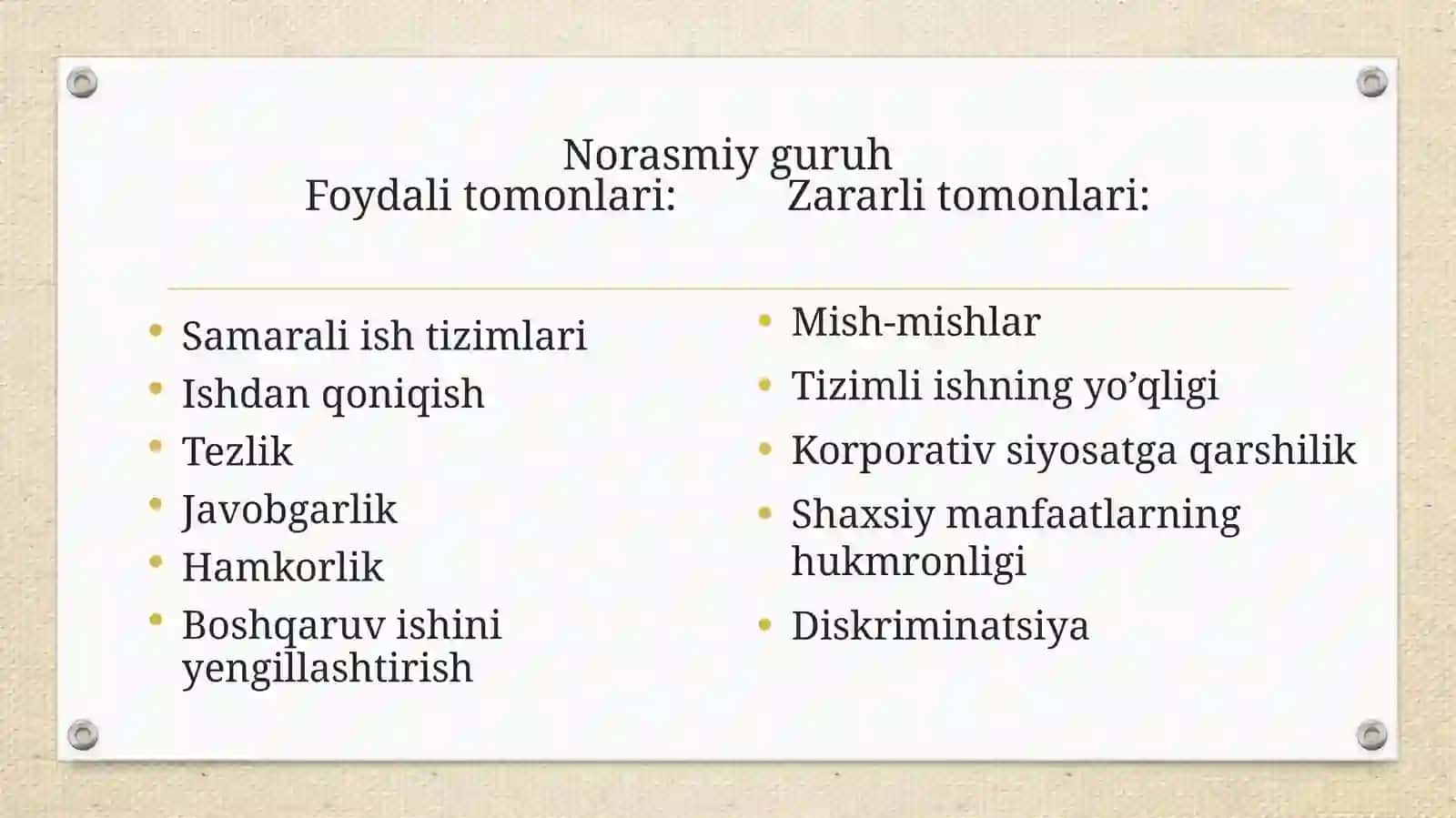 Tashkilotni barpo etish; Uning tuzilishi va strategiyasi 3