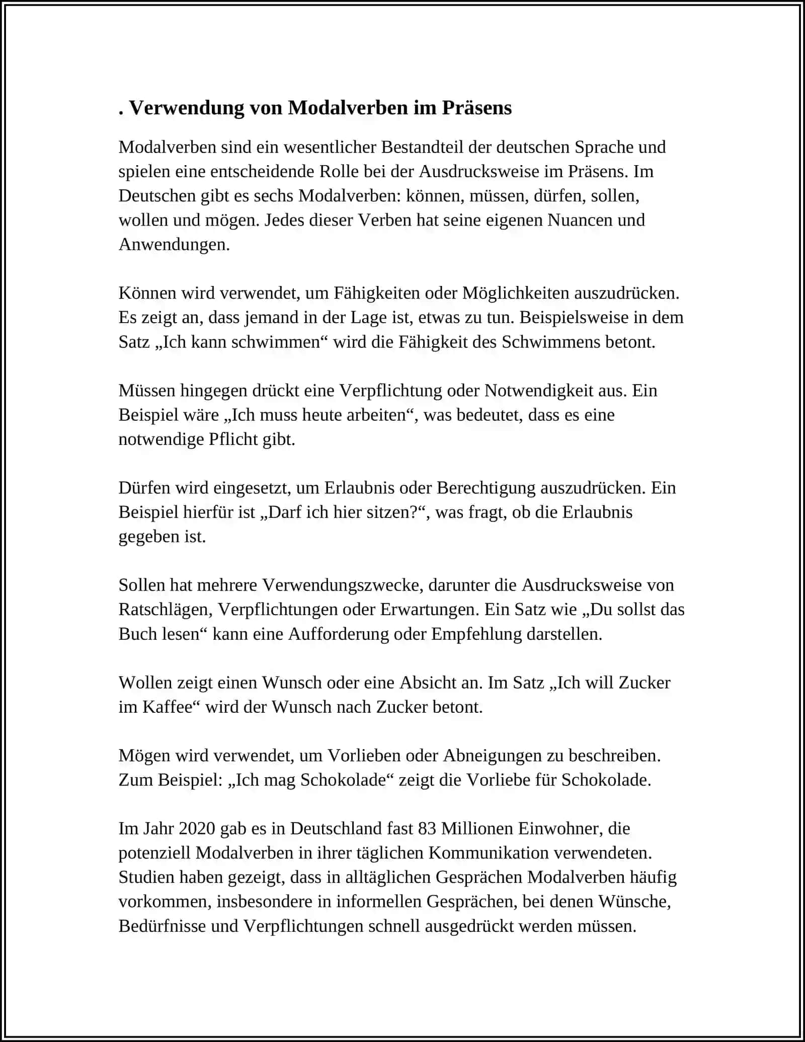 MODAL VERBEN 3
