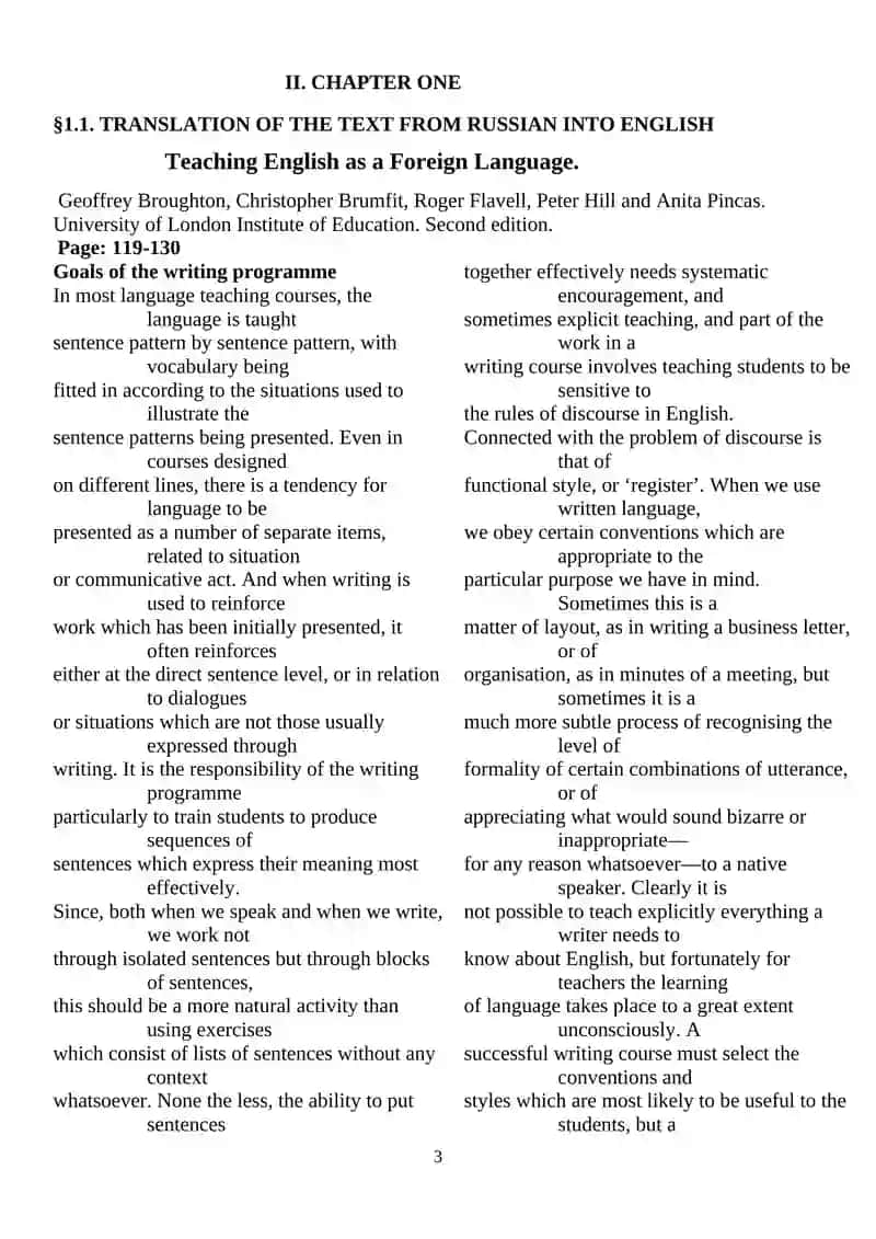 Effective ways of teaching writing in EFL classes 3