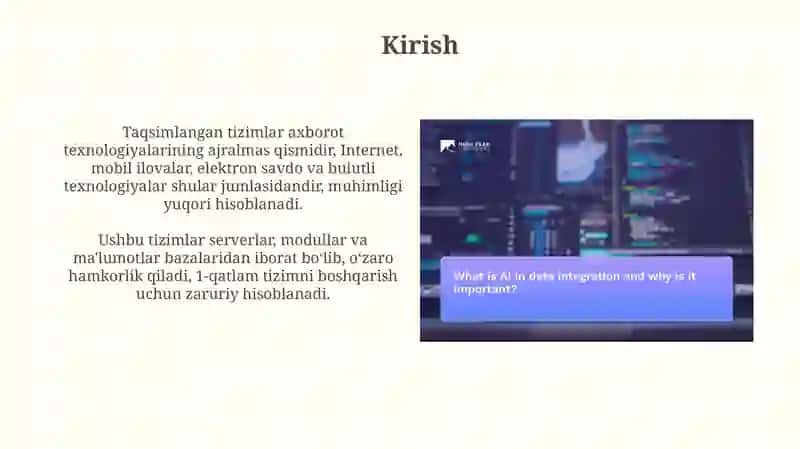 Taqsimlangan tizimlar oraliq muhitining (Middleware) o‘rnivaahamiyati 3