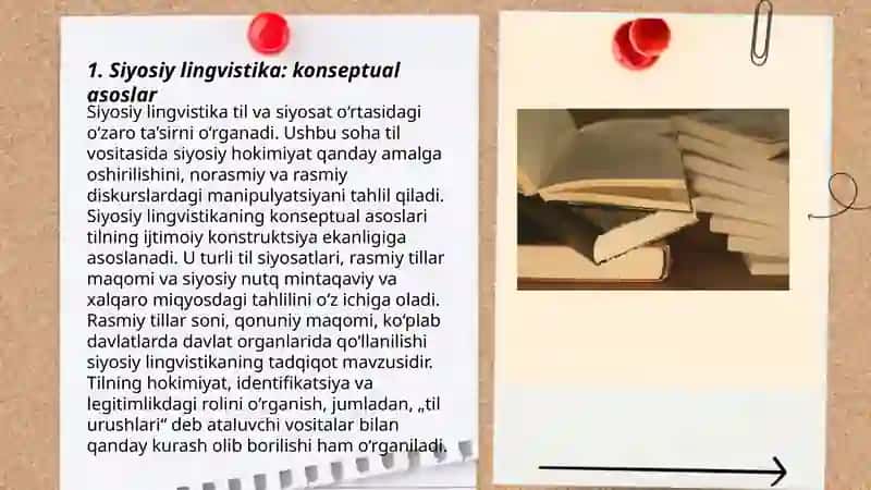 Siyosiy lingvistika: konseptual asoslar 3