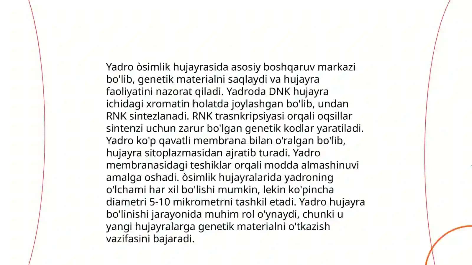 Òsimliklarda Yadro va Sitoplazma 3