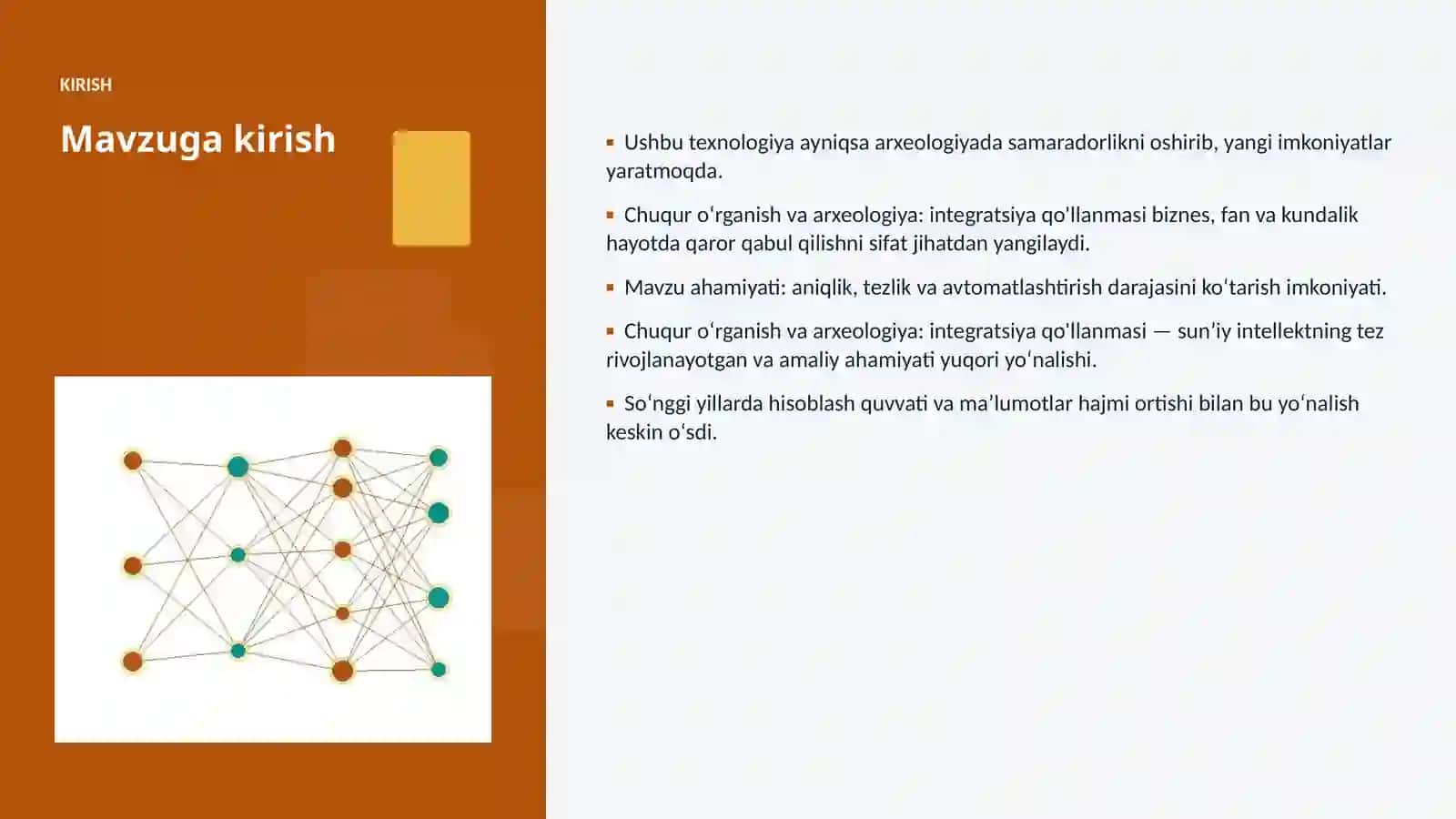 Chuqur oʻrganish va arxeologiya: integratsiya qo'llanmasi 3