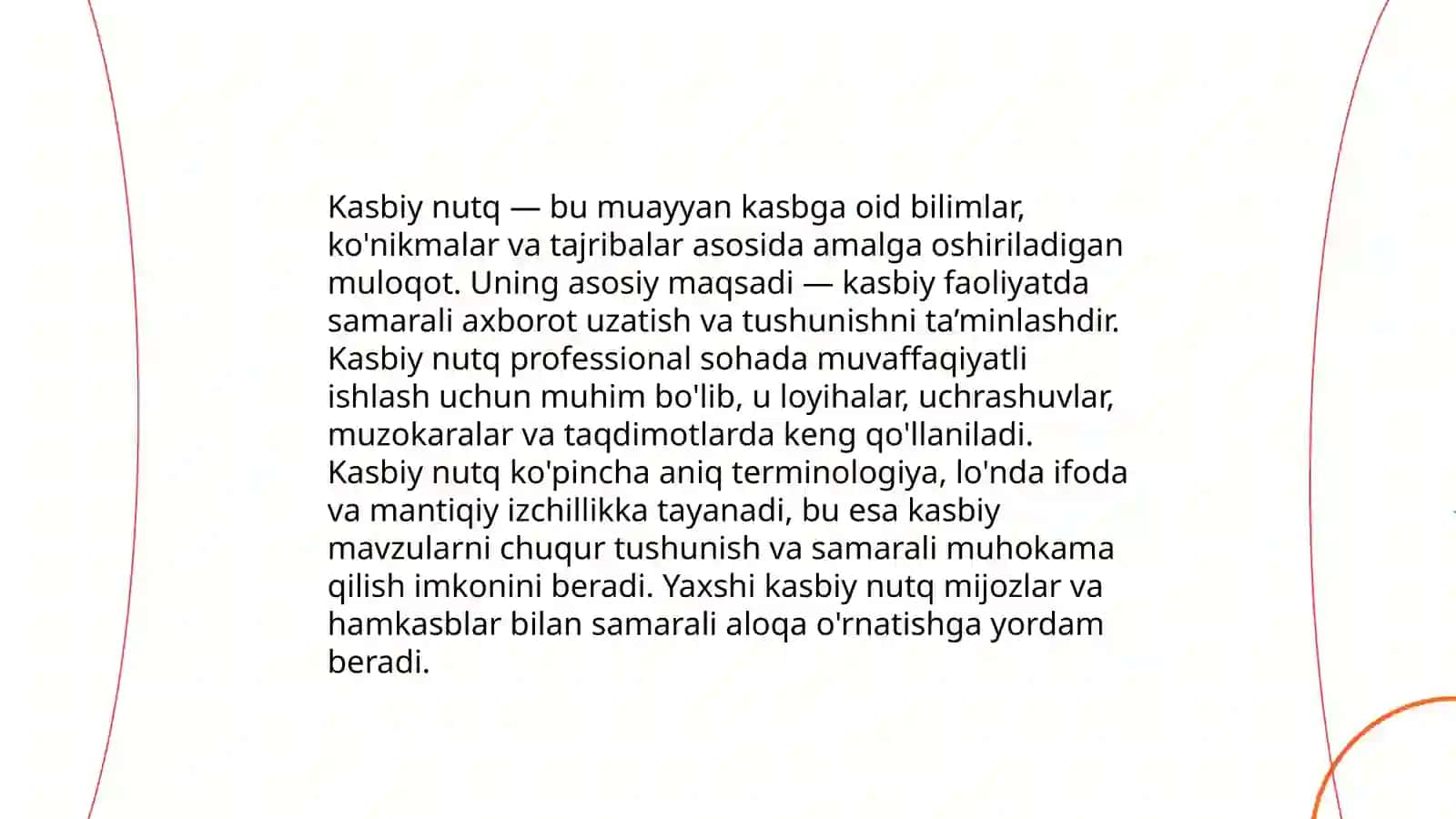 Kasbiy nutqlar xususiyati va uni rivojlantiruvchi omillar 3