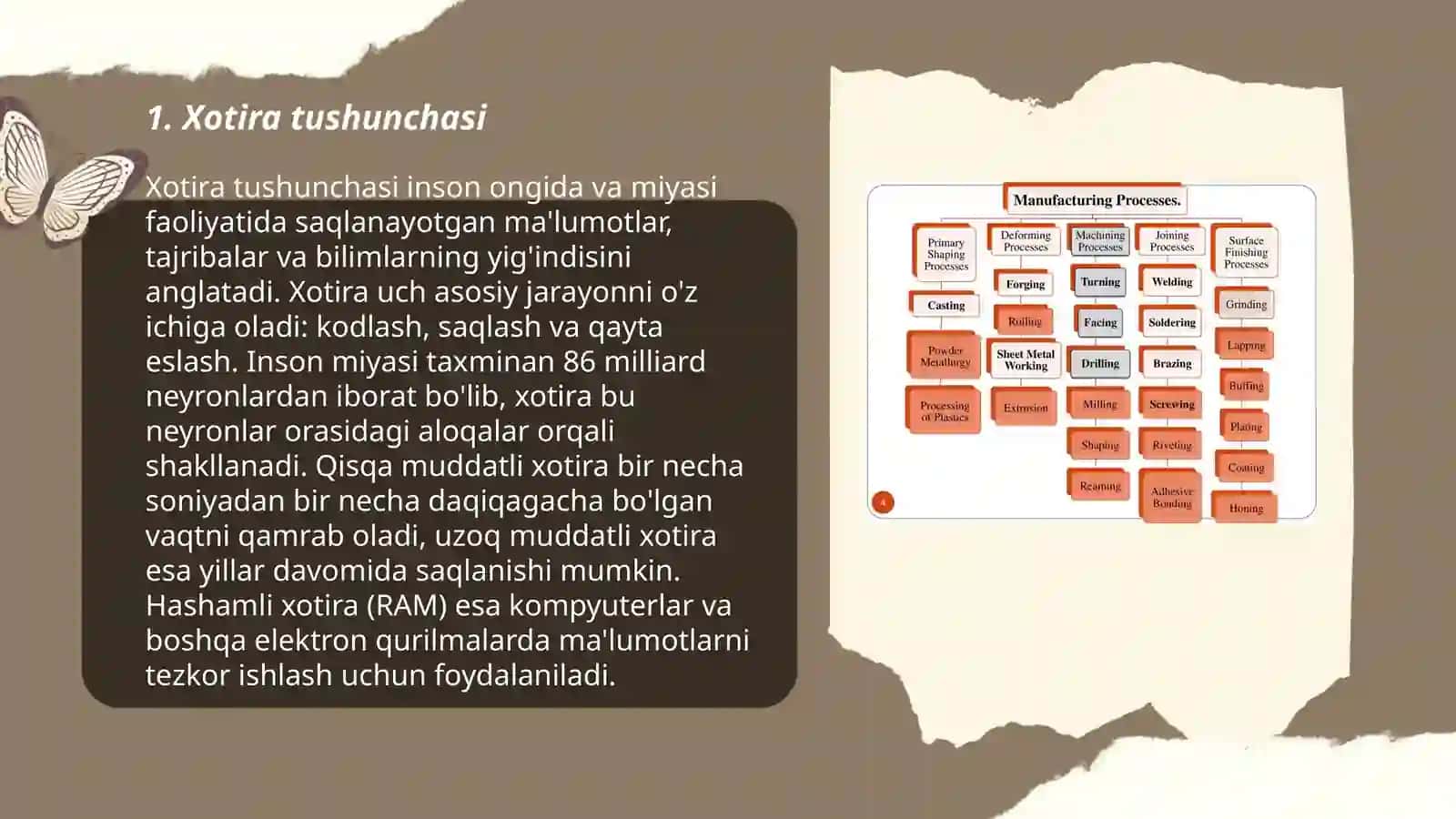 Xotira jarayonlari va turlari 3