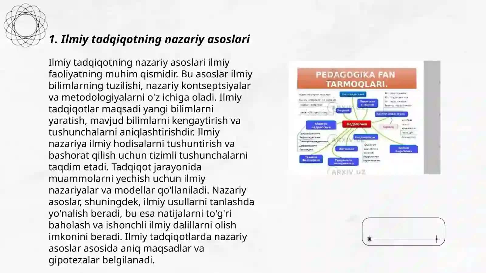 Pedagogikaning ilmiy tadqiqot metodlari 3