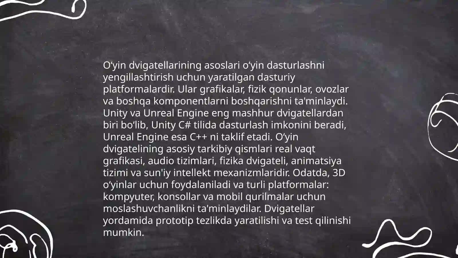 Oʻyin texnika asoslari 3