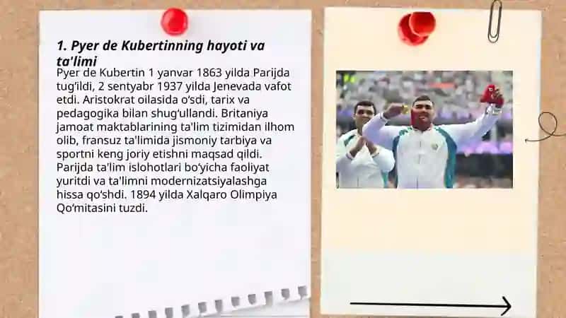 Pyer de Kubertinning hayoti va ta'limi 3