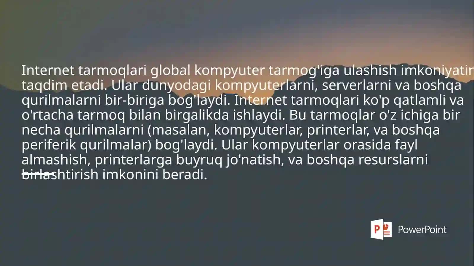 kompyuter tarmoqlari 3